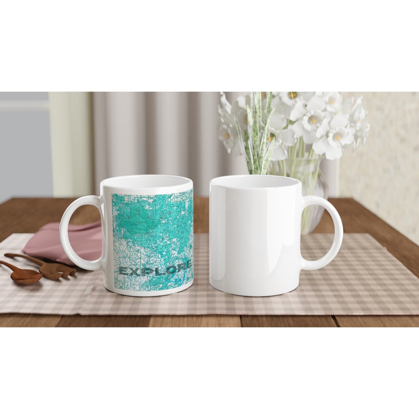 Bankhead Forest Ceramic Mug - A Buzz with Words