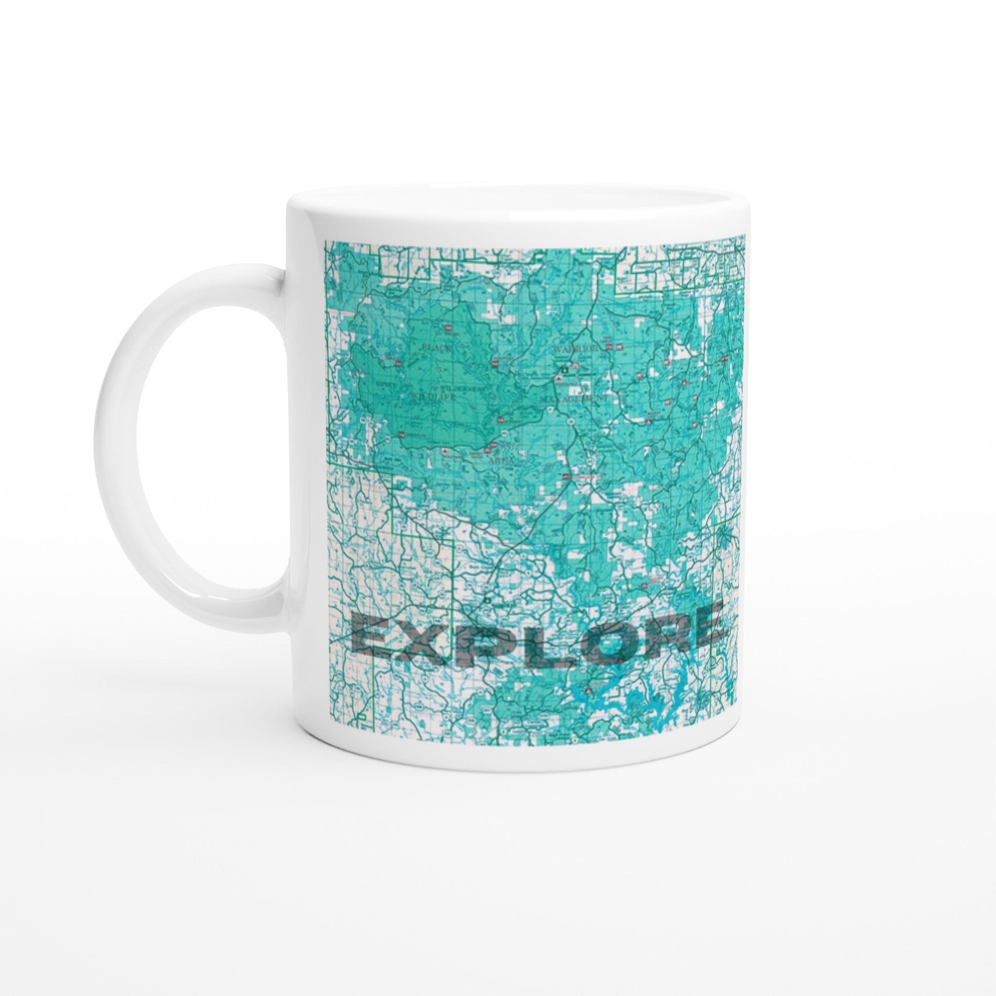 Bankhead Forest Ceramic Mug - A Buzz with Words