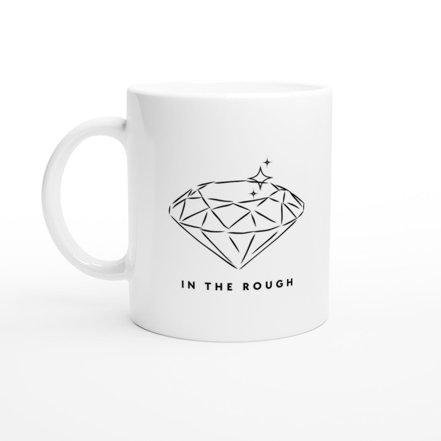 Diamond In the Rough Ceramic Mug - A Buzz with Words