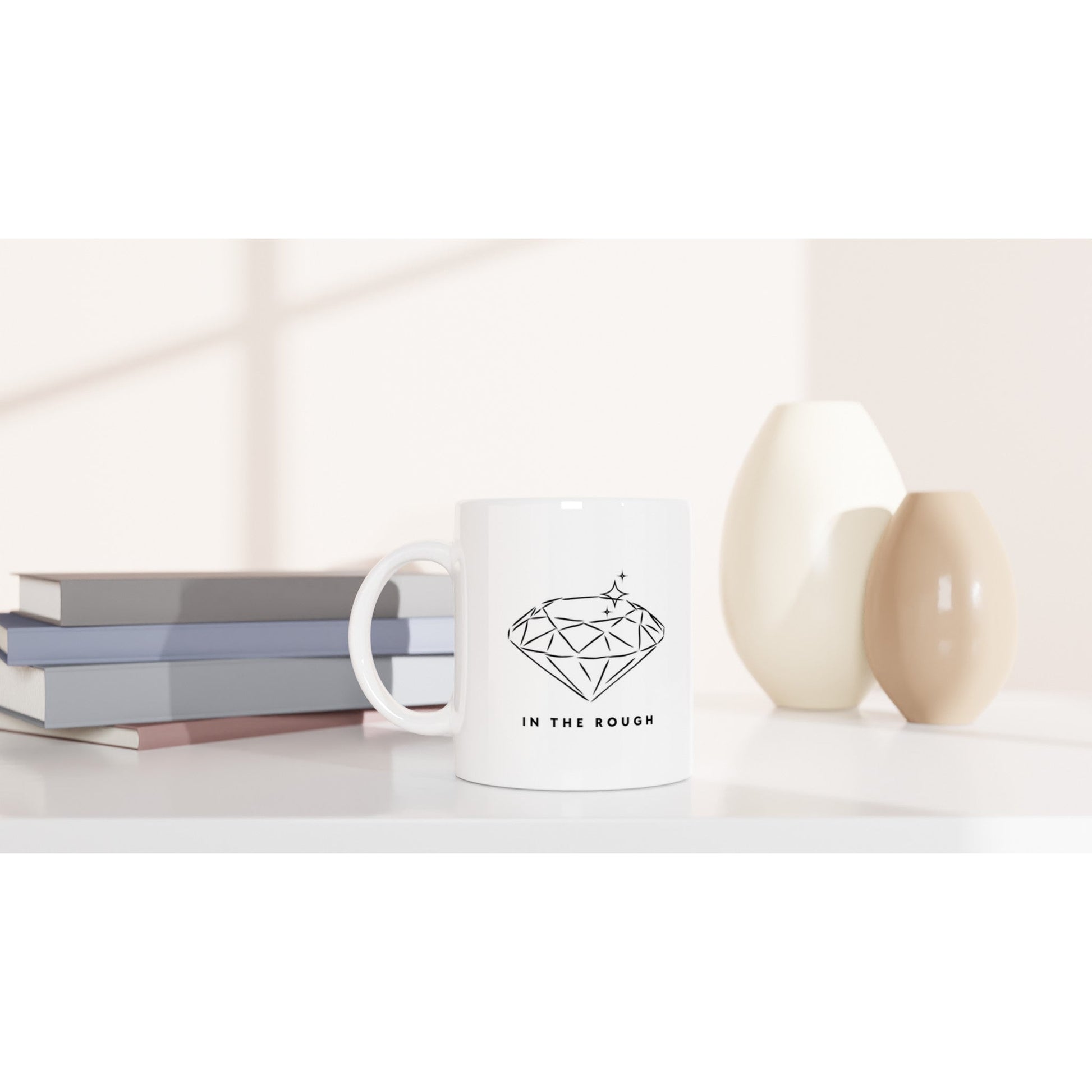 Diamond In the Rough Ceramic Mug - A Buzz with Words