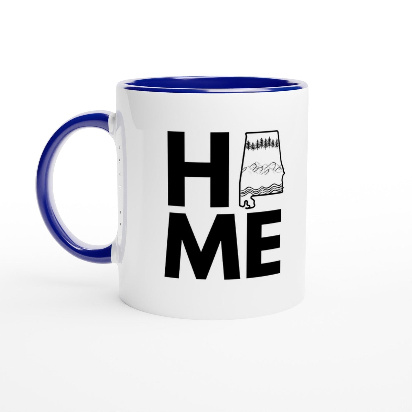 HOME Ceramic Mug with Color Inside - A Buzz with Words