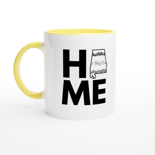 HOME Ceramic Mug with Color Inside - A Buzz with Words