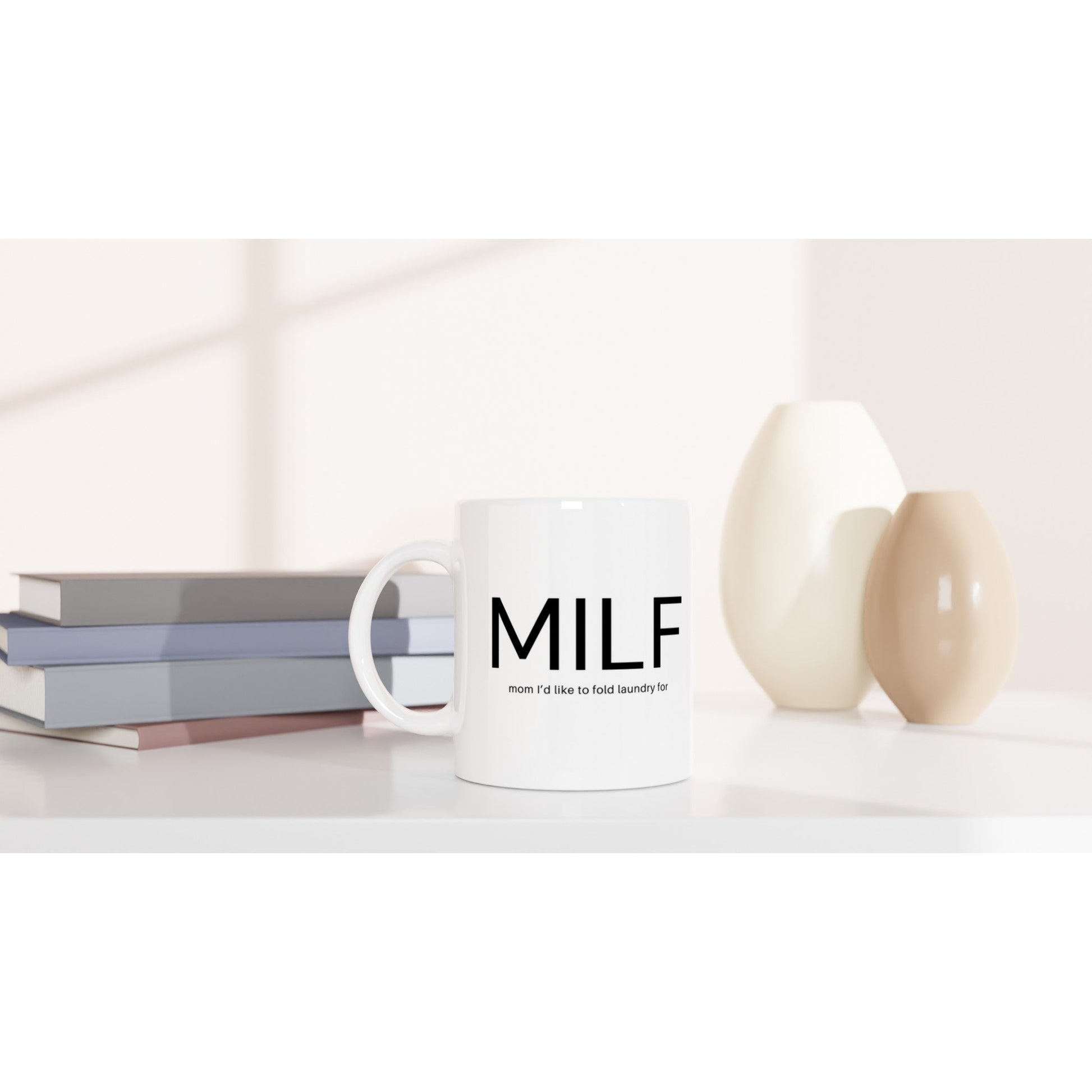 MILF Remix Ceramic Mug - A Buzz with Words