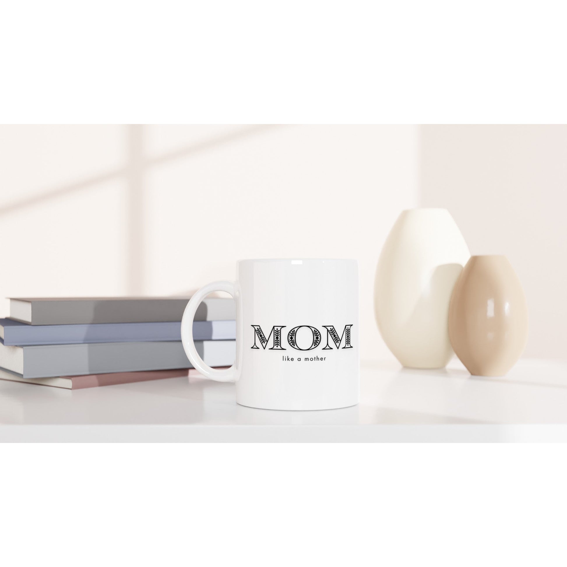 Mom Like a Mother Ceramic Mug - A Buzz with Words